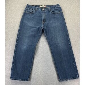 Levi's 559 Relaxed Straight Jeans Mens 38x30 (Fits 36x29) Blue 100% Cotton Denim